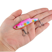 Load image into Gallery viewer, Set of 7 Lure Bait with 7 colours Lure Bait 7cm/17g Full water reinforced hooks for sea fishing Lure Bait Outdoor Fishing Tackle