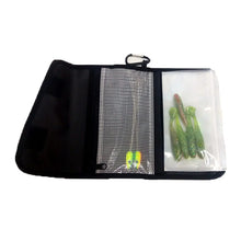 Load image into Gallery viewer, Portable self-sealing bag soft bait fake bait storage bag waterproof wear-resistant multifunctional fishing tackle storage bag