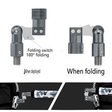 Load image into Gallery viewer, SANLIKE Fishing Net Fibreglass Handle Pole Portable Telescopic Collapsible Landing Net Pole with Adaptor Fishing Gear Tools