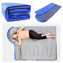 Load image into Gallery viewer, SANLIKE Ultralight Sleeping Bag Hooded Thick Cotton Sleeping Bag with Compression Pouch for Outdoor Camping and Hiking