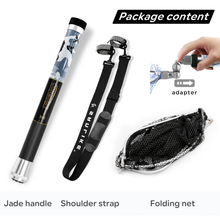 Load image into Gallery viewer, SANLIKE Fishing Net Glass Fibre Handle Rod Telescoping Foldable Landing Net Pole With Adapter Fishing Equipment Tools