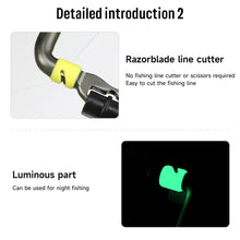 Load image into Gallery viewer, SANLIKE Fly Fishing Tippet Head Gate Dry Fly Fishing Holder Spool Gear for Fly Line Leader Organizer Attach to Fishing Vest