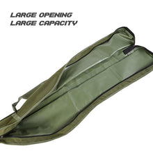 Load image into Gallery viewer, SANLIKE Foldable 1.2m Fishing Rod Bag Fishing Tackle Storage Portable Travel Shoulder Bag Tool Accessories