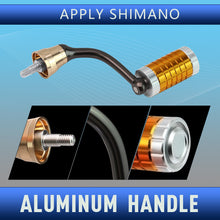 Load image into Gallery viewer, SANLIKE Corrosion-Resistant Sea Fishing Reel Handle Aviation Aluminum for Shimano Special Spinning Reels Bait Reel Handle