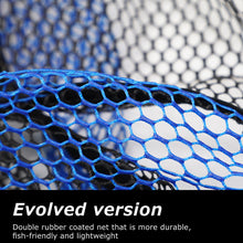 Load image into Gallery viewer, SANLIKE Portable Fishing Net Rubber Folding Opening Type Dip Mesh of Head 35/40/50cm Fishing Equipment Accessories