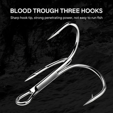 Load image into Gallery viewer, SANLIKE 10 Pcs 9cm Fishing Lure Minnow Imitation Fake Bait Crankbait with Feather Hooks Microwave Away Casting Floating Water
