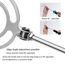 Load image into Gallery viewer, SANLIKE Portable Stainless Steel Folding Shovel Fish Bait Spade Fishing Tackle Fishing Lure Shovel Can Float On Water
