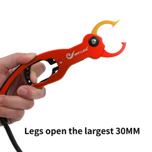 Load image into Gallery viewer, SANLIKE Fish Lip Grip Aluminum Alloy Fishing Plier Portable Trigger Lock Gripper Grabber Grab Tool Fishing Tackle Accessories