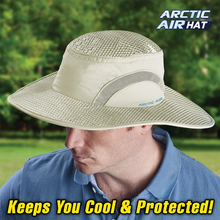 Load image into Gallery viewer, SANLIKE Brimmed Hat UV Protection Fisherman's Hat Anti-Sunstroke Air Conditioner Hat Hiking Mountaineering Outdoor Fishing Hat