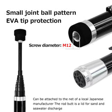 Load image into Gallery viewer, SANLIKE 3m Carbon Fibre Portable Retractable Pole Rubber Net Fishing Rod Set for Carp Tackle Catch and Release Fishing Tools