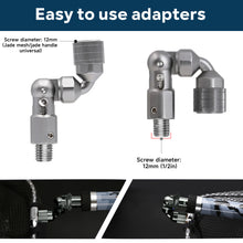 Load image into Gallery viewer, Fishing Net Glass Fibre Handle Rod Telescoping Foldable Landing Net Pole With Adapter Fishing Equipment Tools