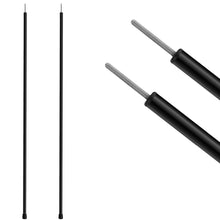 Load image into Gallery viewer, SANLIKE Iron Pipe Camping Tarp Poles Collapsible Tent Pole Heavy Duty Sun Shade Sail Poles for Car Awnings Canopy Rain Poles
