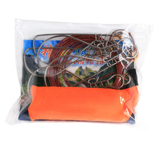 Load image into Gallery viewer, SANLIKE Fish Lock Buckles Fish Lock Belt to Insert Wire 5 Meters Stainless Steel Wire String Rope Fish Control