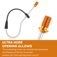 Load image into Gallery viewer, SANLIKE Fishing Hook Stainless Steel Gaff Tip with 1/2 UNC Fishing Tool Accessories