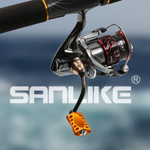 Load image into Gallery viewer, SANLIKE Aviation Aluminum Ultra-light Corrosion-Resistant Sea Fishing Reel Handle For Shimano Special Spinning Reels Accessories