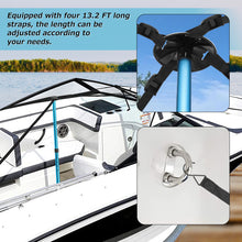 Load image into Gallery viewer, SANLIKE 2 sets of 240cm aluminium stable tent poles tarpaulin poles camping tent poles glass bead connection with storage bag