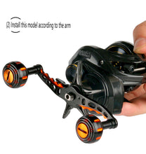 Load image into Gallery viewer, Water drop wheel double rocker arm modification metal ball grip pill Leiqiang wheel drum wheel modification rocker arm