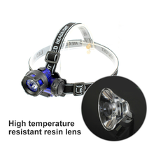 Load image into Gallery viewer, SANLIKE LED waterproof headlamp for outdoor use 3W high power headlamp night fishing headlamp for hiking and fishing