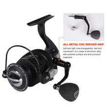 Load image into Gallery viewer, SANLIKE 8KG Max Drag Fishing Reel 5.2:1 Double-bearing EVA Handle Metal Spool Body Handle Spinning Saltwater Reel Fishing Tools