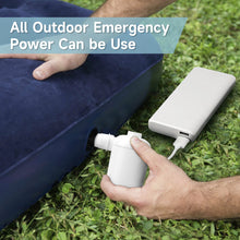 Load image into Gallery viewer, SANLIKE Multifunction Electric Air Pump USB Quick Vacuum Pump Sofa Swimming Ring Inflatable Wireless Electric Charging Pump