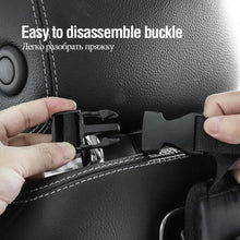 Load image into Gallery viewer, SANLIKE 2pcs Car Seat Fishing Rod Rack Set Car Fishing Rod Rack Velcro Strap Adjustable Car Fishing Rod Rack Car Fixing Belt