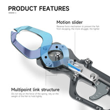 Load image into Gallery viewer, SANLIKE Fishing Lip Gripper Controller With Weighing Stainless Steel Fishing Grip Clip Catcher Pliers Fish Tackle Accessories