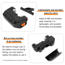 Load image into Gallery viewer, SANLIKE Electric Knotter Knot Assist Fishing Bobbin Winder Fishing Line Automatic Knotting Tackle Equipment
