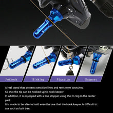 Load image into Gallery viewer, SANLIKE Fishing Reel Handle Protect Reel Holder for Daiwa Spinning Reel Aviation Aluminium Fishing Tackle Saltwater Fish