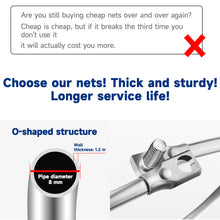 Load image into Gallery viewer, SANLIKE 5/6m Fishing Landing Net Carbon Fibre Pole Telescopic Collapsible Handle Pole PE Net Landing Net Fishing Gear Tools