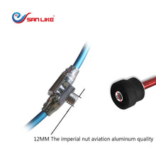 Load image into Gallery viewer, SANLIKE 3m Fishing Landing Net Telescoping Carbon Fiber Handle Pole Wiht Foldable Net Aluminium Folding Joint Fishing Tackle