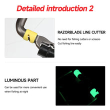 Load image into Gallery viewer, SANLIKE Reel The Fishing Line Tippet Spool Is Inserted Into The Holder Fishing Line Can Be Conveniently Stored Tool