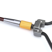 Load image into Gallery viewer, SANLIKE Landing Net Head Adapter Folding Joint Connector Gold 2pcs M8 to M12 or M12 to M8