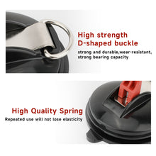 Load image into Gallery viewer, SANLIKE Suction Cup High Strength D-Shaped Buckle Strong And Durable Wear-Resistant Tents Securing Hook accessories