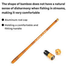 Load image into Gallery viewer, SANLIKE 2.4m-5.1m Short Section Telescopic Fishing Rods Carbon Ultra Light Streaming Freshwater Ultra Light Stiff Streaming Rods