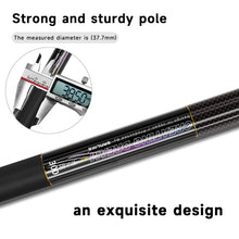 Load image into Gallery viewer, SANLIKE 3m Fishing Net Glass Fibre Pole Telescoping Foldable Landing Handle Rod for Carp Fishing Tackle Catching Releasing Tool