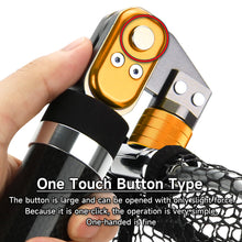 Load image into Gallery viewer, SANLIKE Fishing Landing Net Adapter Aviation Aluminum Dip Net Folding Joint 1/2inch Standard Head Connector Fishing Tool