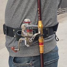 Load image into Gallery viewer, Fishing Fighting Belt Rod HolderSea Fishing Rod InserterMultifunctional Fishing Rod HolderPortable Carry-on Rod Inserter Belt