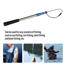 Load image into Gallery viewer, SANLIKE Telescopic Fish Gaff Pole with Stainless Sea Fishing Spear Hook Tackle Rubber Handle for Saltwater Offshore Tool
