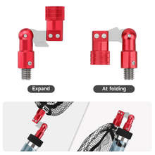 Load image into Gallery viewer, SANLIKE Fishing Net Pole Folding Joint 1/2inch 12mm Landing Net Fishing Rod Adapter Joints Connector Aluminum Alloy Fishing Tool