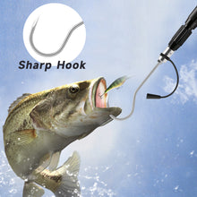 Load image into Gallery viewer, SANLIKE Telescopic Fishing Gaff with Stainless Fish Spear Hook Gripper No Slip Ruber Handle Outdoor Fishing Tackle Accessory