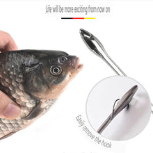 Load image into Gallery viewer, Stainless Steel Hook RemoverBlind Stab Deep Throat Hook RemoverPearwood HandleFish TakerRetractorFishing Accessories