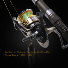 Load image into Gallery viewer, SANLIKE Fishing Reel Handle Holder Protect Reel Stand for Shimao & Daiwa Reel Aluminium Fishing Tackle Saltwater Fishing