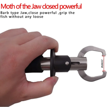 Load image into Gallery viewer, SANLIKE Stainless Steel Portable Fishing Lip Clip EVA Handle Corrosion Resistant For Saltwater Freshwater Control Fishing Tools
