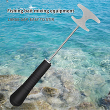 Load image into Gallery viewer, SANLIKE 39cm stainless steel shrimp bait shovel EVA non-slip handle easy to carry bait shovel fishing tool accessories