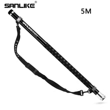 Load image into Gallery viewer, SANLIKE Fishing Net 5m 6m Carbon Long Handle Telescopic Portable Landing Pole Compact Belt Fishing Rod Equipment Accessories