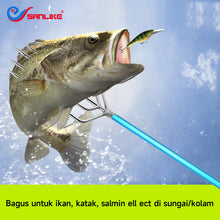 Load image into Gallery viewer, SANLIKE Stainless Steel Fishing Gaff 5 Claws  Multi-function Prong Harpoon Head Sharp Barbed Fishing Spear Hook Tools