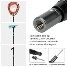 Load image into Gallery viewer, SANLIKE 2 pcs telescopic tent poles adjustable tent support poles fibreglass outdoor camping accessories for hiking tents