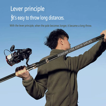 Load image into Gallery viewer, SANLIKE Fishing Rods Sea Fishing Carbon Fibre Telescopic Ultra Light Portable Swinging Small Casting Bait Travel Fishing Rods
