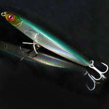 Load image into Gallery viewer, SANLIKE 10g 8cm Pencil Sinker Quad Reinforced Blood Groove Hooks Bass Fishing Tackle Lure Saltwater Lure Bait Lures