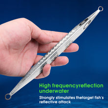 Load image into Gallery viewer, SANLIKE 200g silver Slow Metal Jig Jigging Bait Fishing Lure Saltwater Falling Jig Slow Pitch Jig Fish Lures